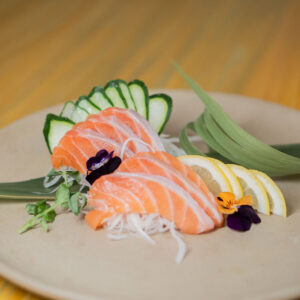 Atún o Salmón 120 g, corte grueso o delgado