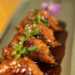 Salsa dulce glaseada.